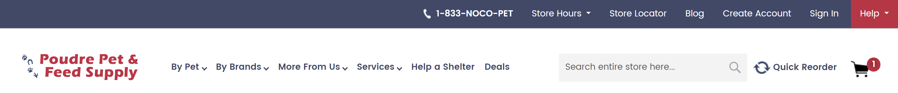 Poudre Pet & Feed Supply Order Status & Tracking